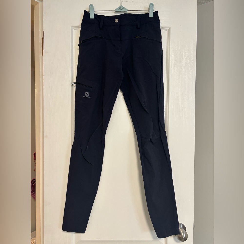 Salomon Dark Blue Hiking Pants